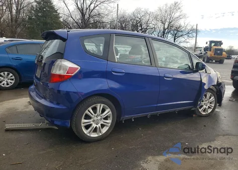 2009 Honda Fit Sport from USA, damaged, VIN JHMGE88429S039839